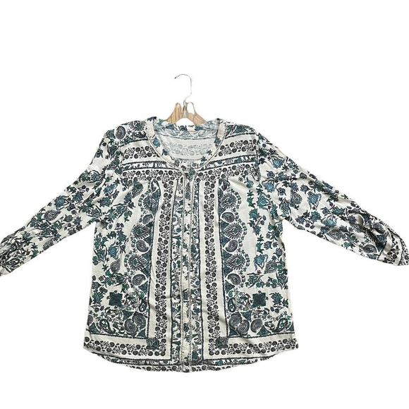 Boho paisley floral top - Picture 11 of 12